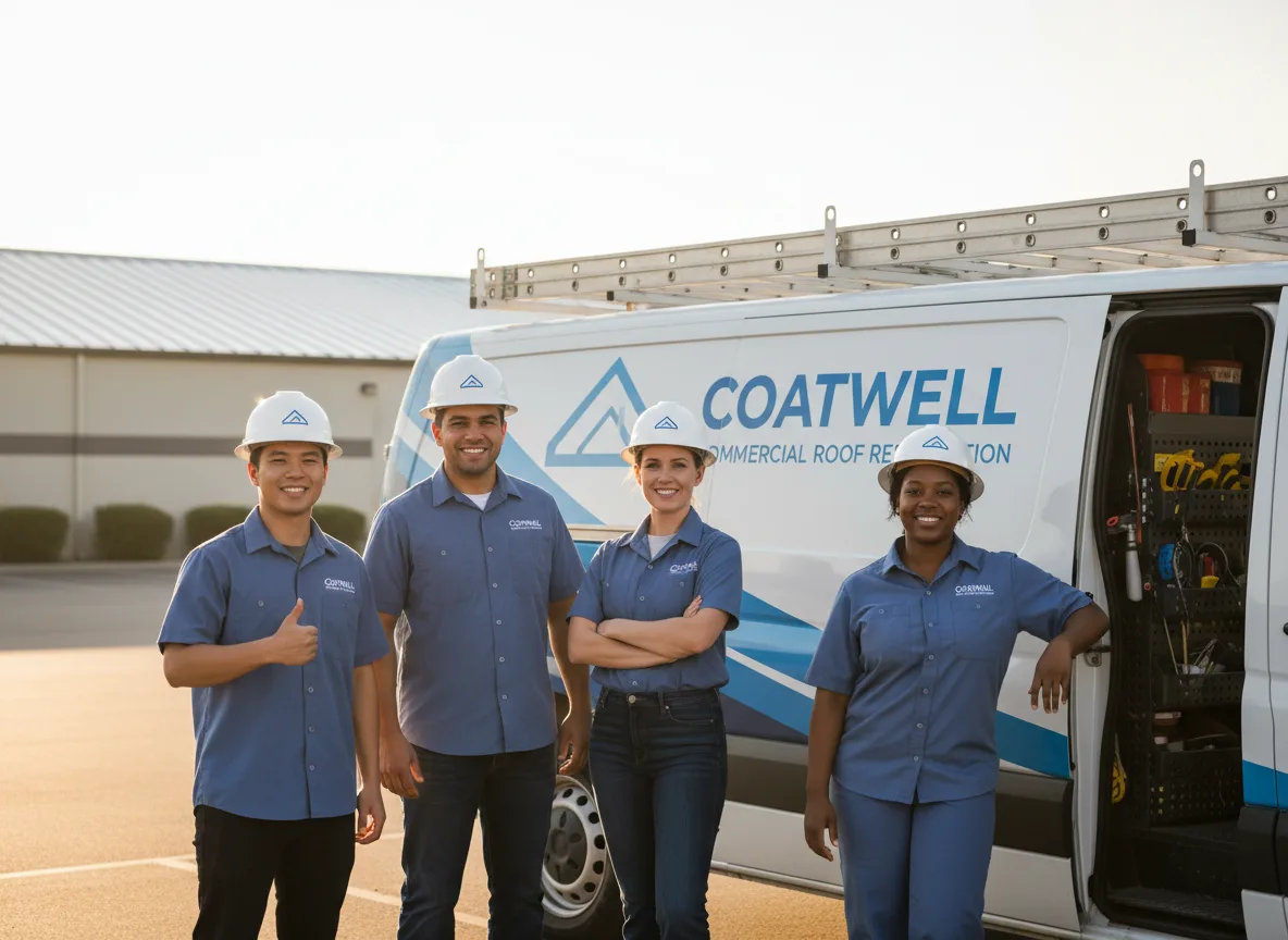 Commercial roof coating company in Millbrook, IL